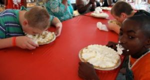 Pie-eating contest